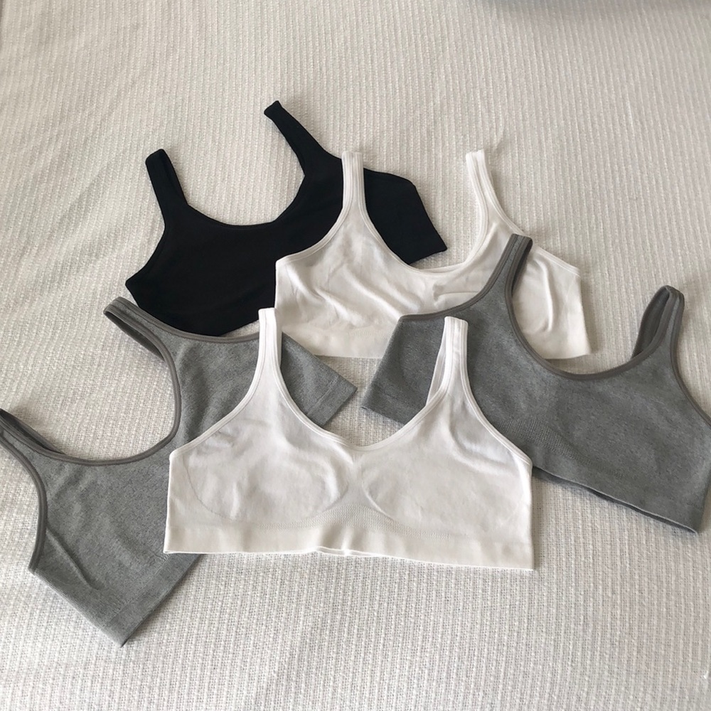 Girl’s, Training Bras, Hanes, X-Large, Multi-color, NWOT - Picture 3 of 4